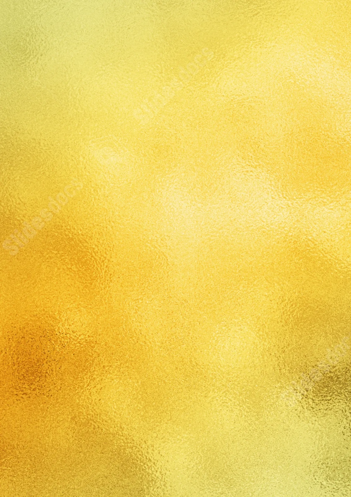 Golden Paper Texture With Metallic Foil Effect Page Border 