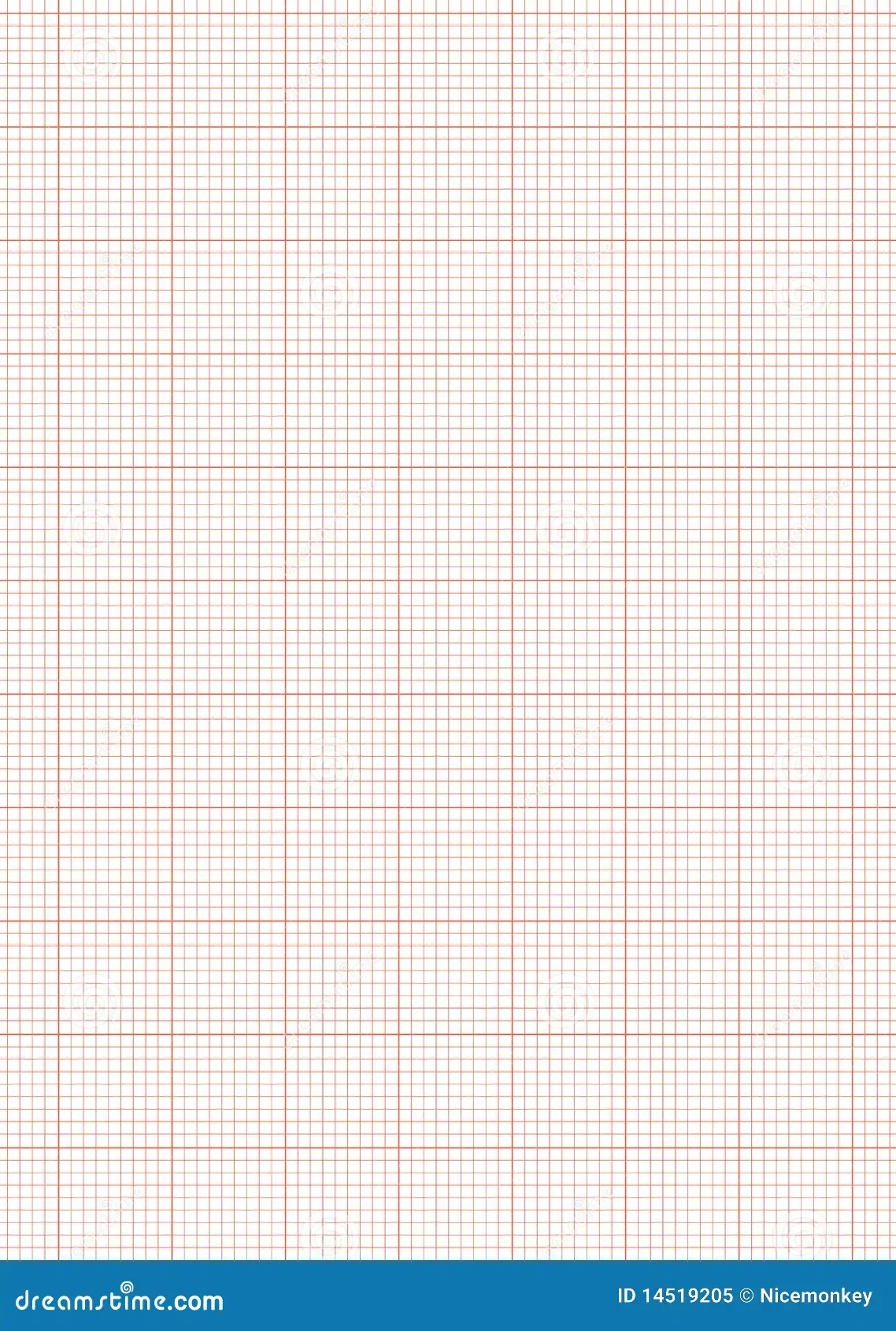 Graph Paper A4 Sheet Red Stock Vector Illustration Of Technical 
