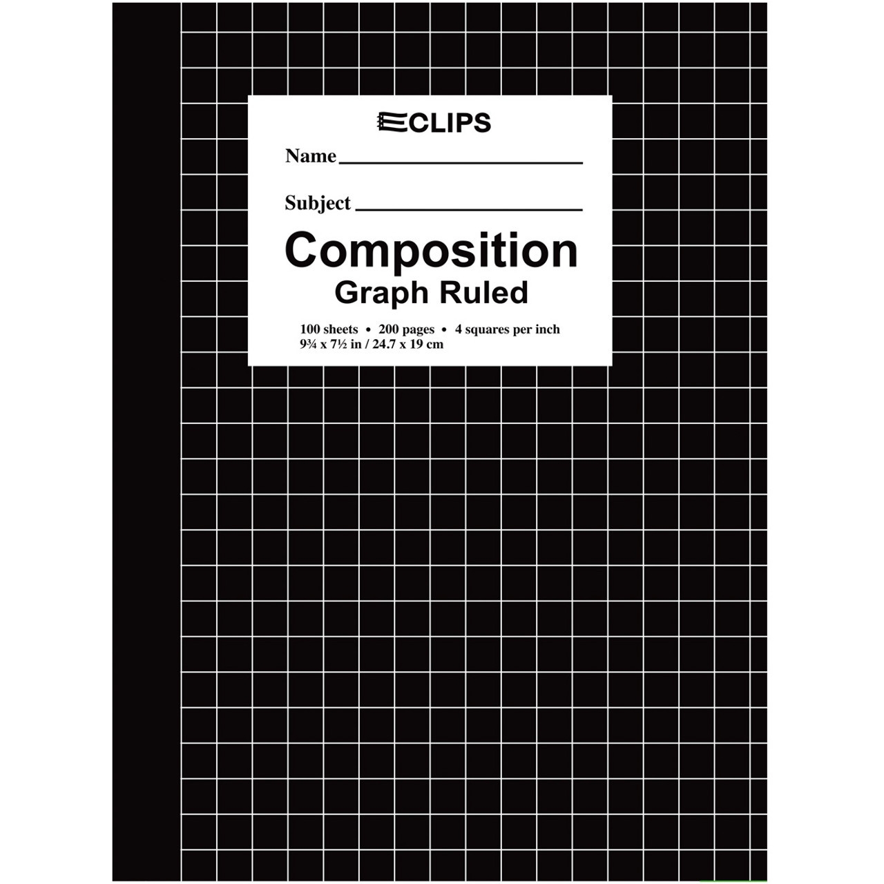 Graph Paper Composition Book 100 Sheets Grid Paper Quad Ruled