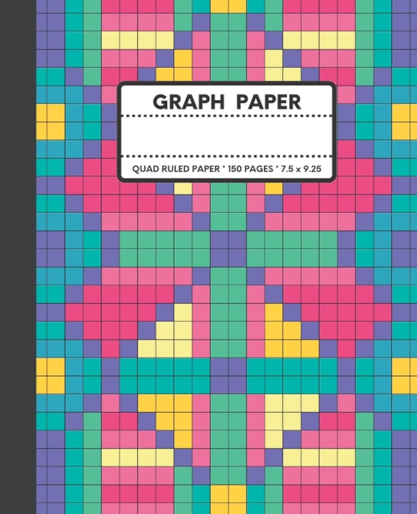 Graph Paper Composition Notebook 5 X 5 Grid Paper Aztec Grid 