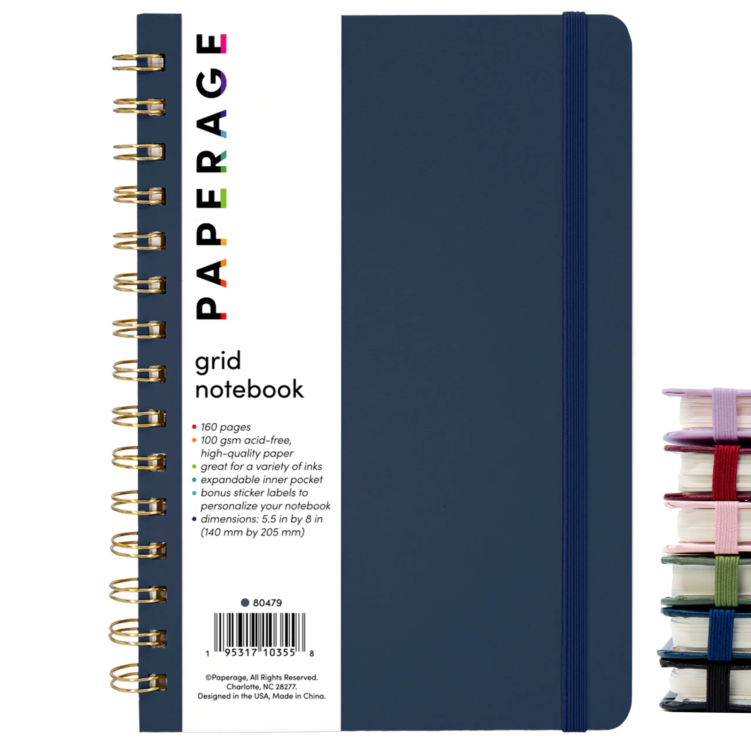 Spiral Bound Notebook Graph Paper