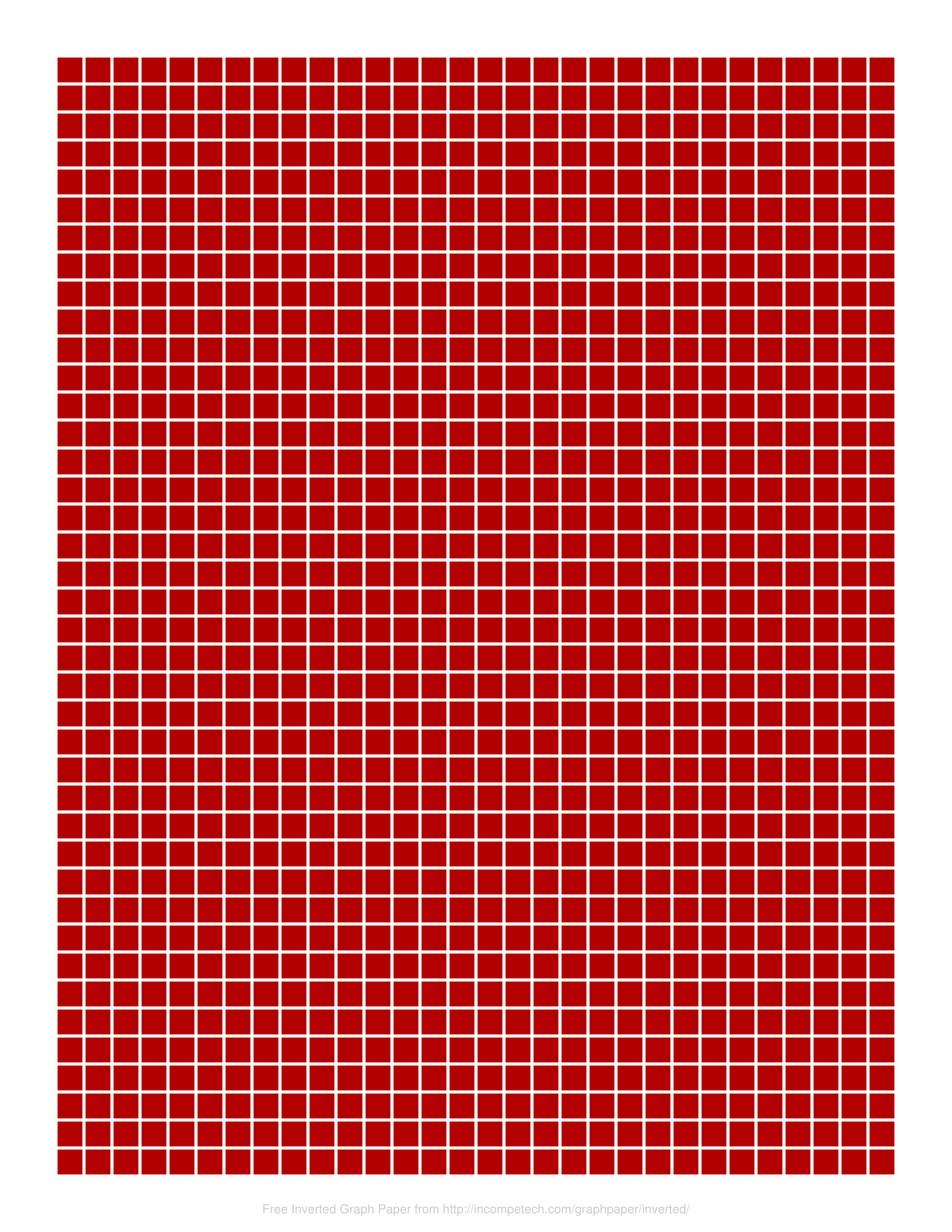 Graph Paper Inverted