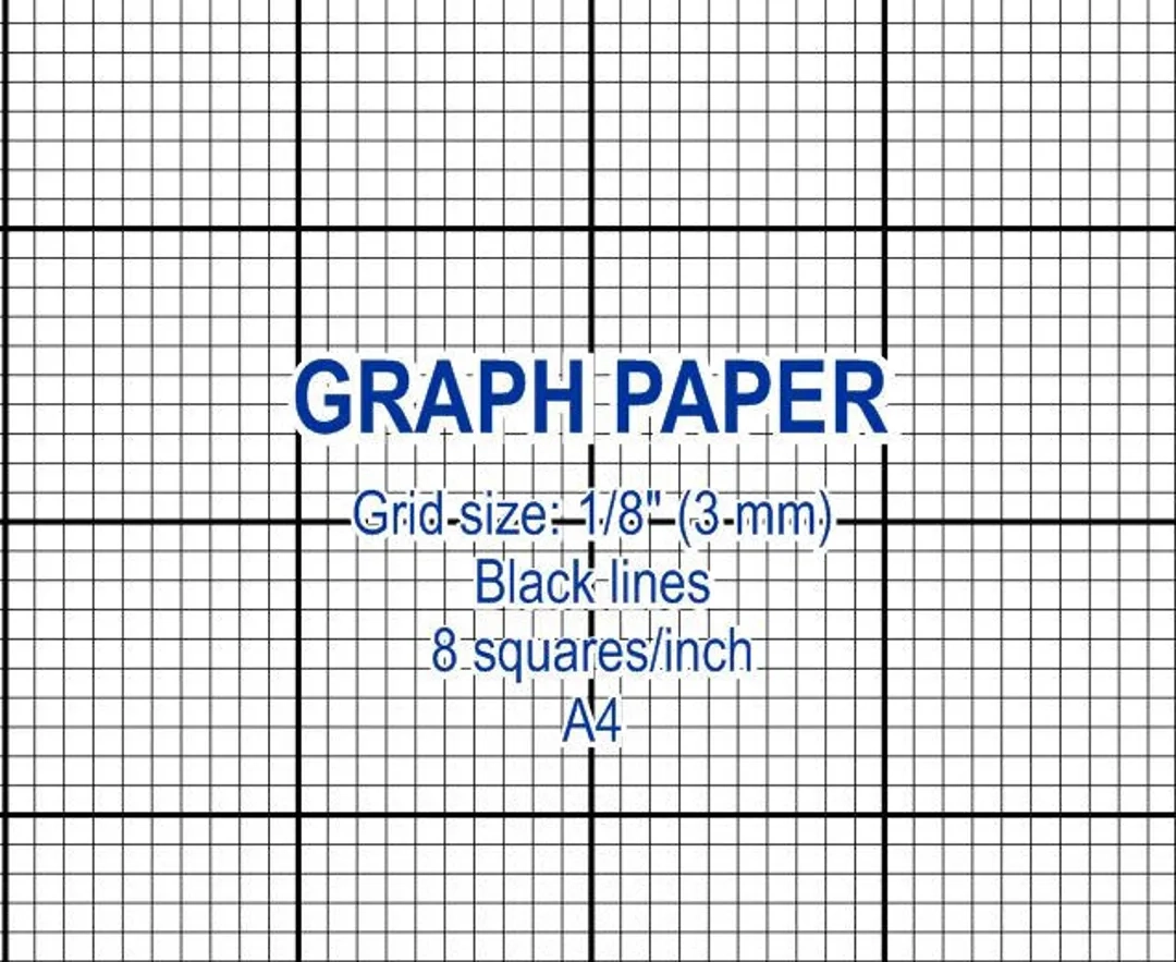 Graph Paper Printable 3 Mm Grid Cross Stitch Design 8 Squares 