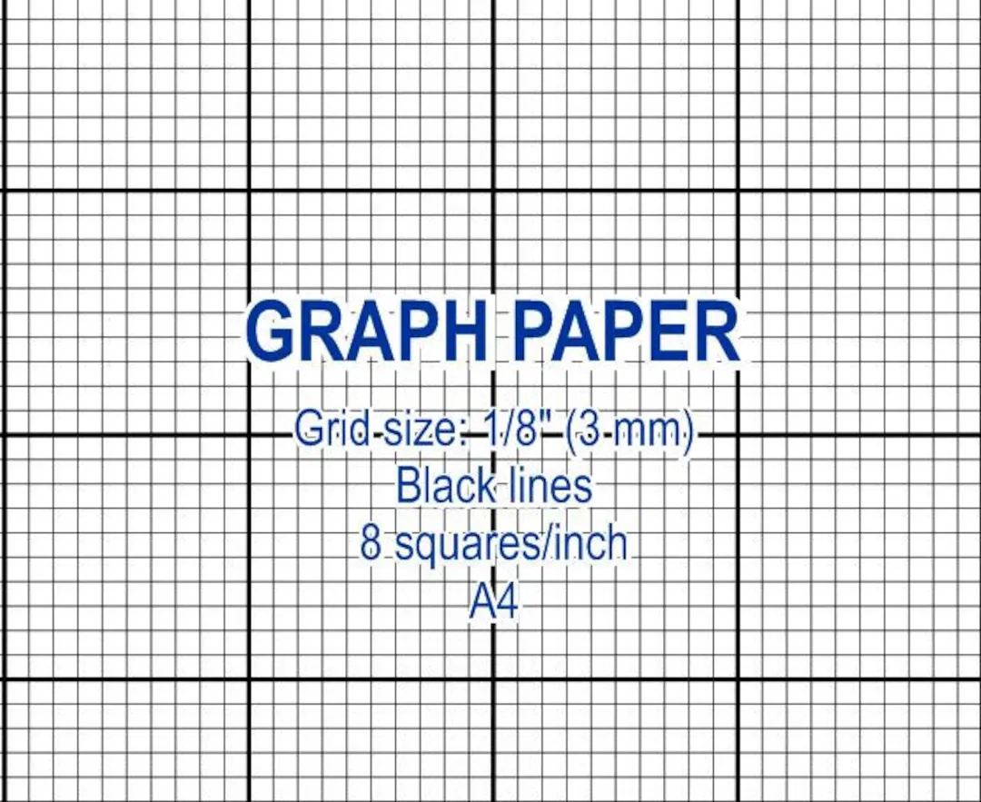 Graph Paper Printable 3 Mm Grid Cross Stitch Design 8 Squares 