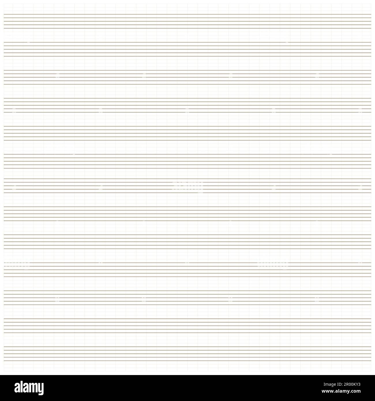 Graph Paper Printable Grid Paper With Stave On A White Background 