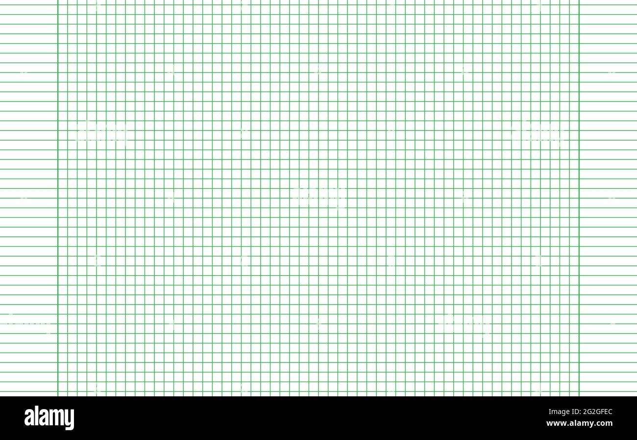 Graph Paper Printable Squared Grid Paper With Color Horizontal 