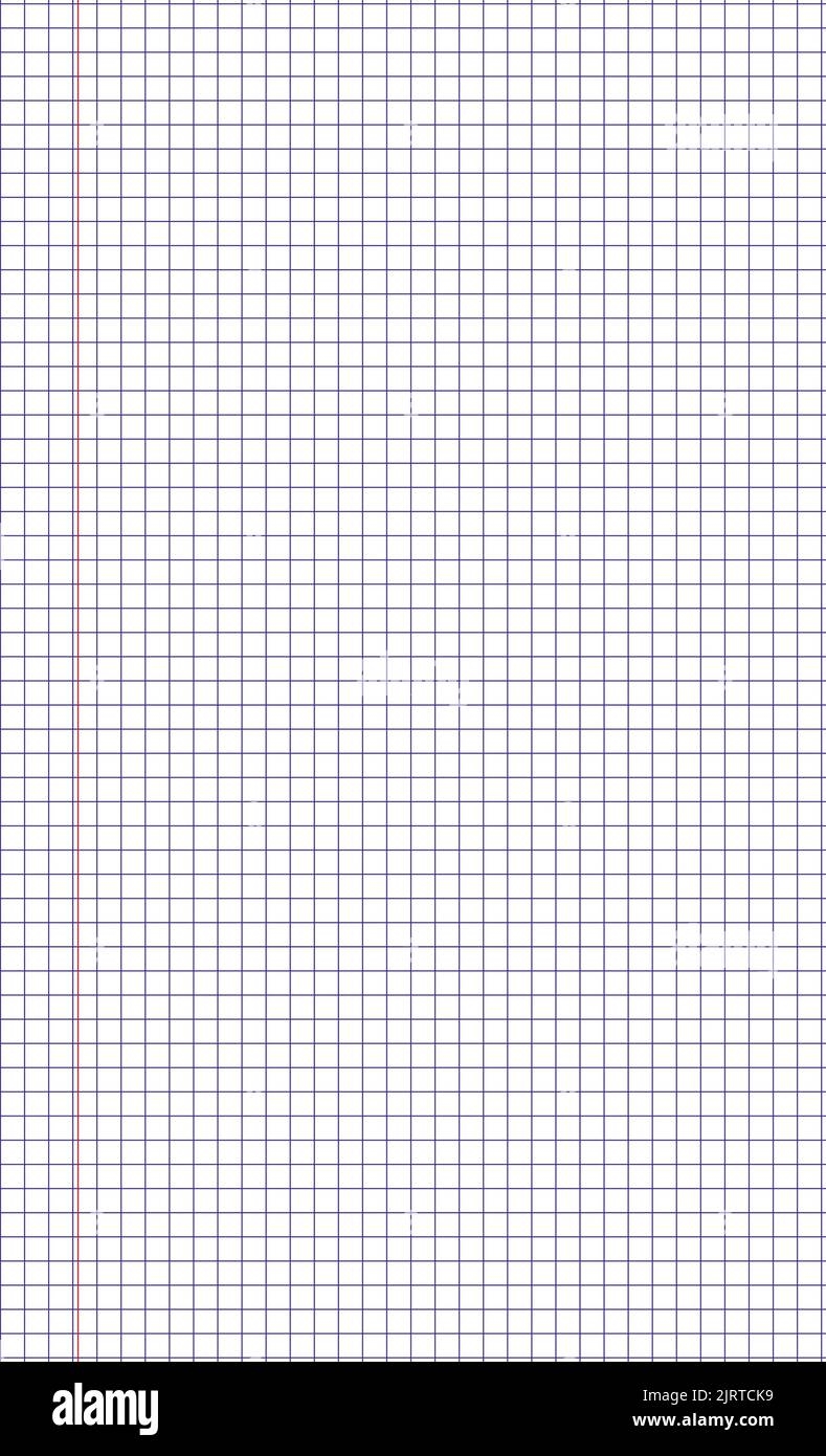 Graph Paper Printable Squared Grid Paper With Color Horizontal 