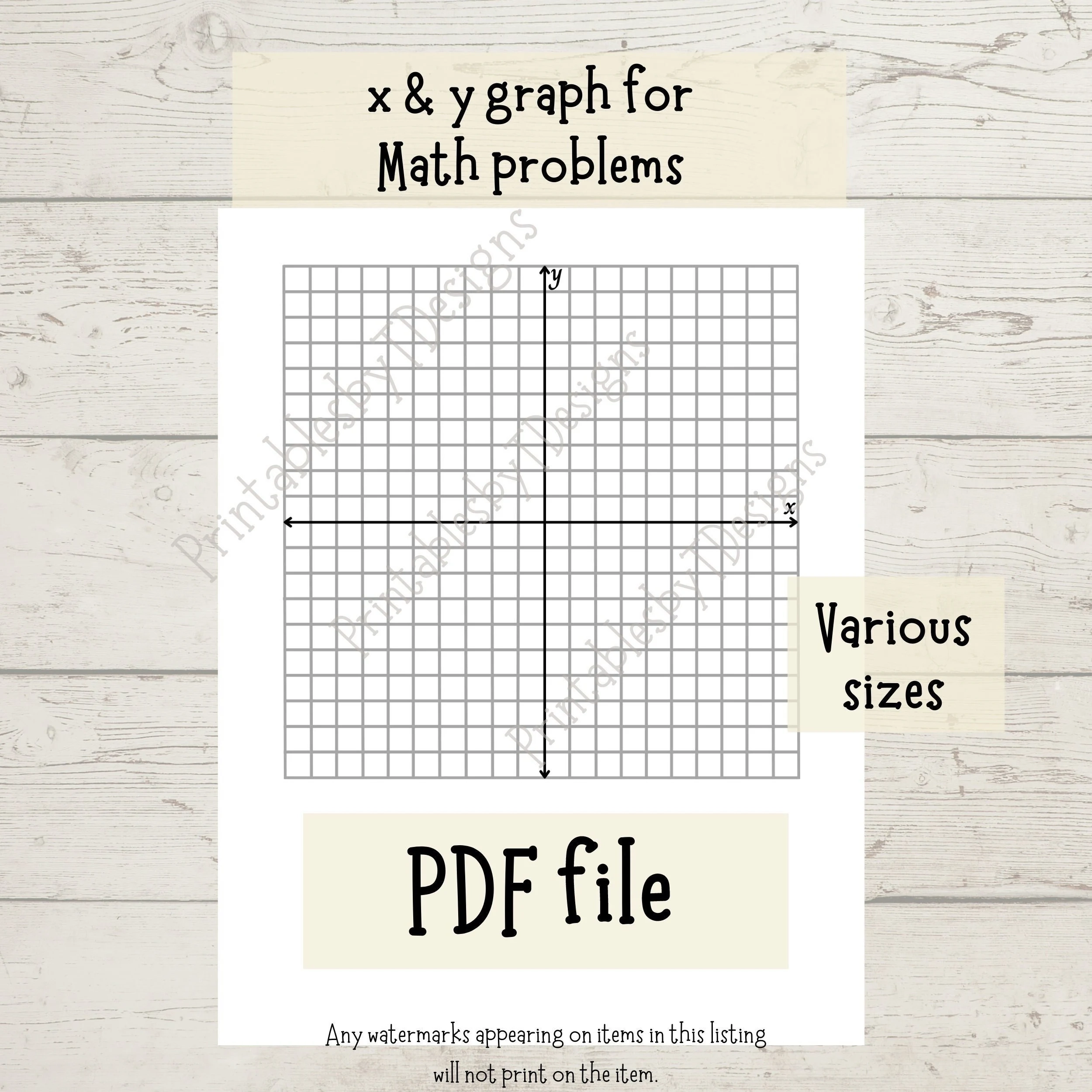Graph Paper X amp Y Axis Graph Paper Math Homework Math Graph 