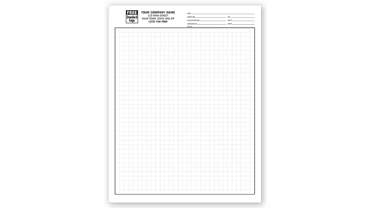 1 4 Inch Ruled Graph Paper
