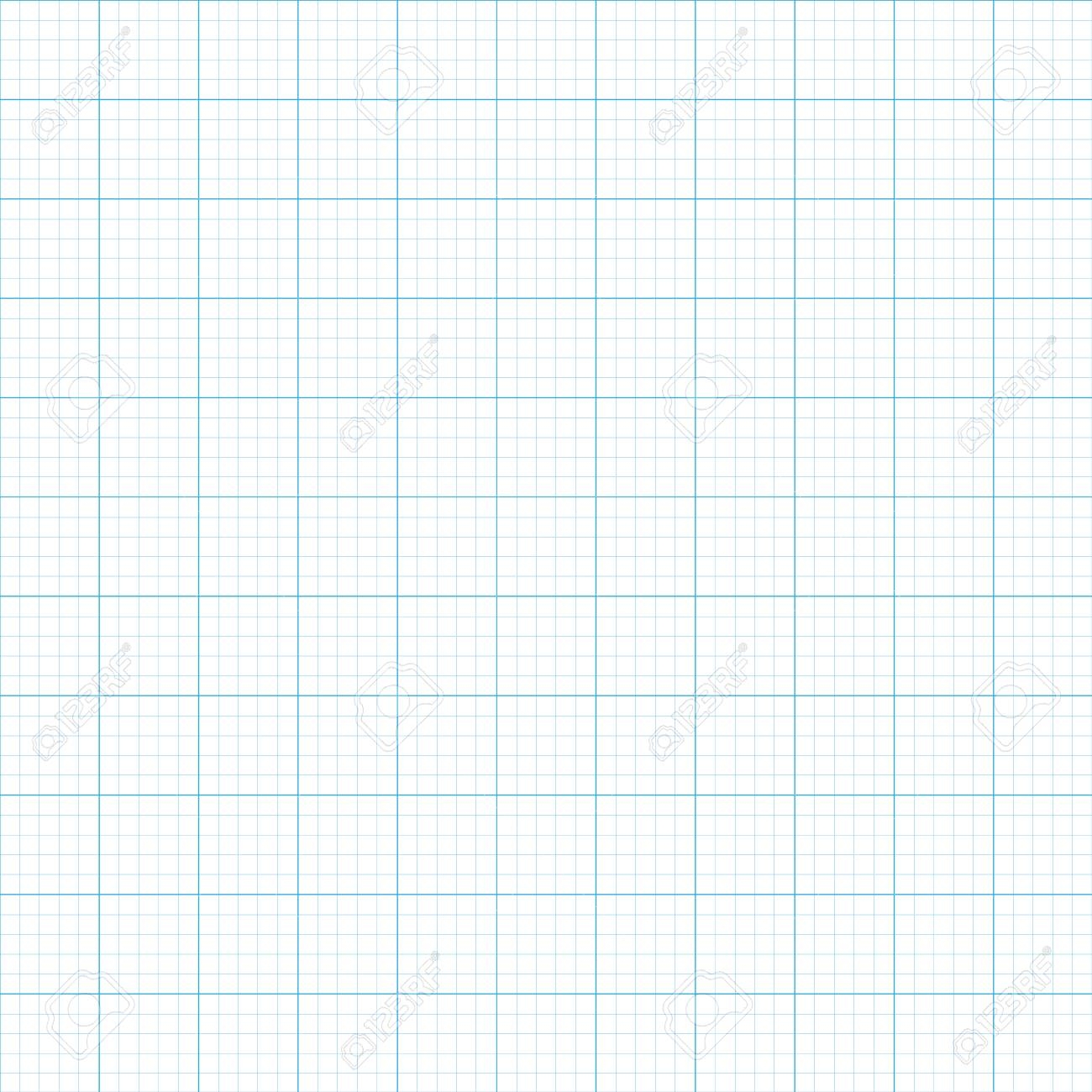 Graph Plotting Grid Paper Seamless Pattern Texture Royalty Free 