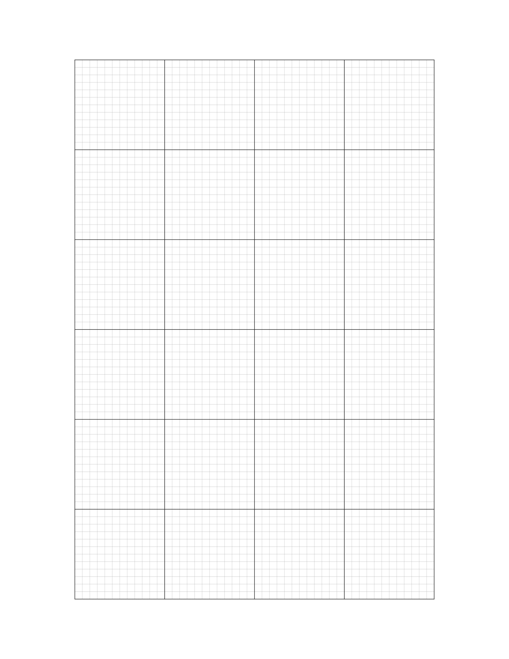 Grid Lined Graph Paper