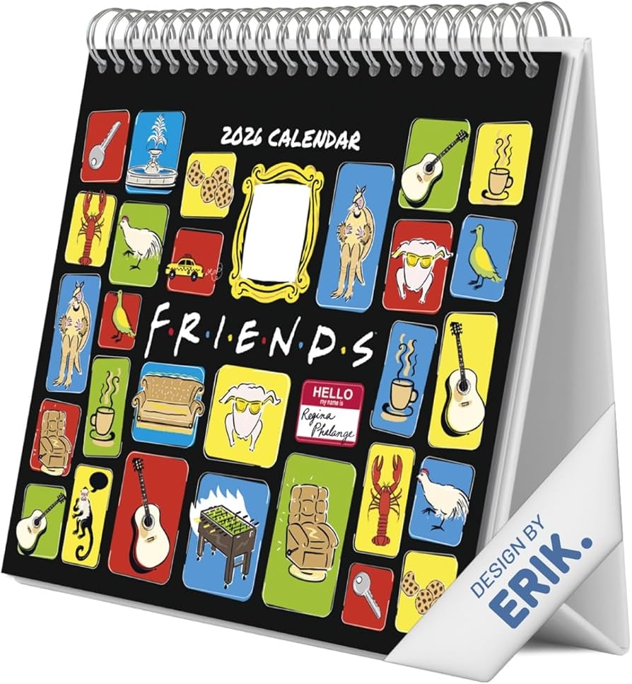 Grupo Erik Desk Calendar 2026 Friends Calendar 2026 Month To 