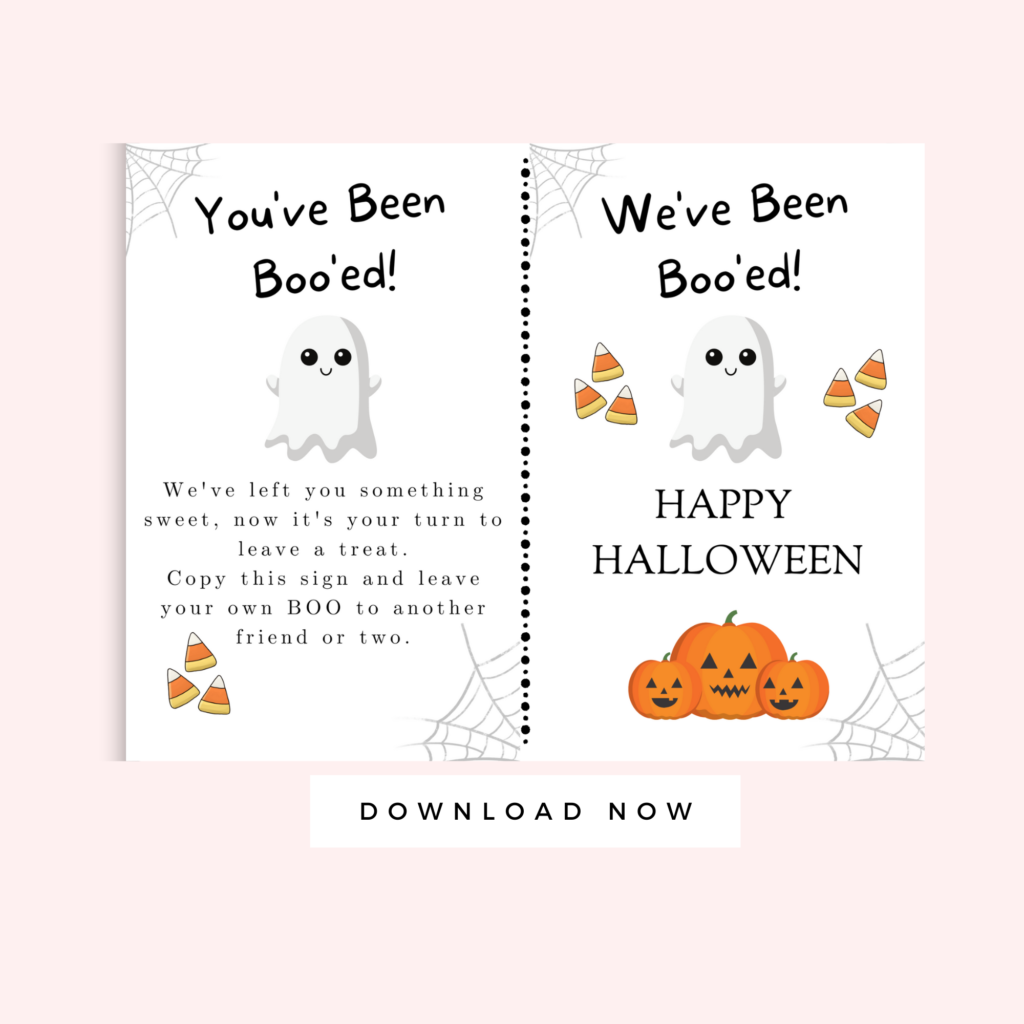 Halloween Boo Basket Ideas Emily s Little Loves