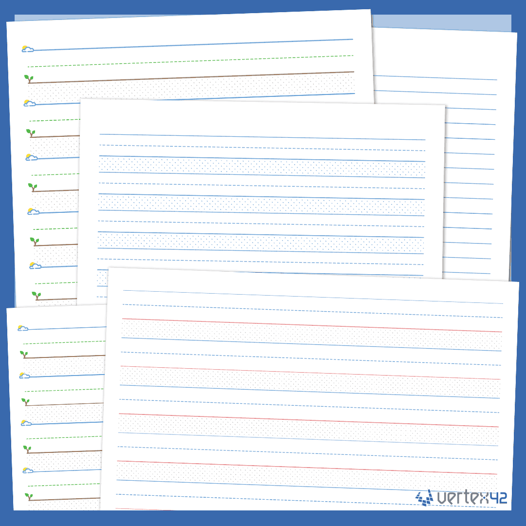 Printable Lined Writing Paper Free