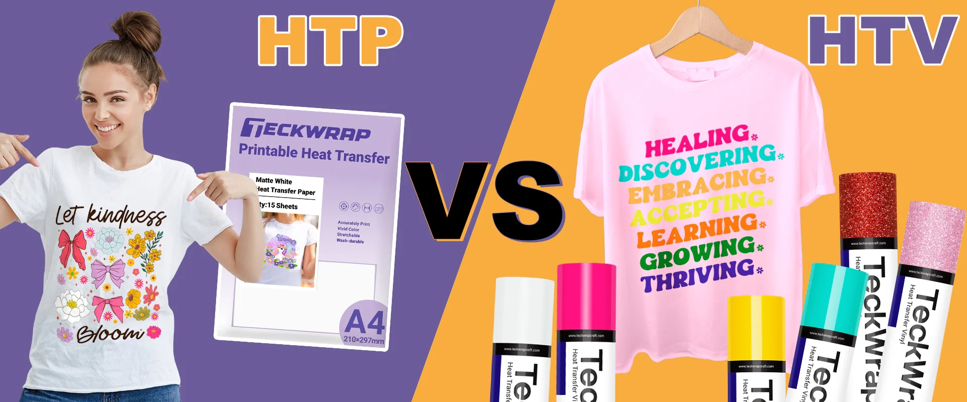 Heat Transfer Paper Vs Vinyl TeckWrapCraft