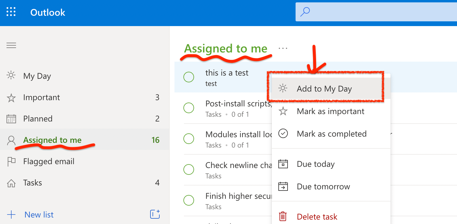 Adding Planner Tasks To Outlook Calendar