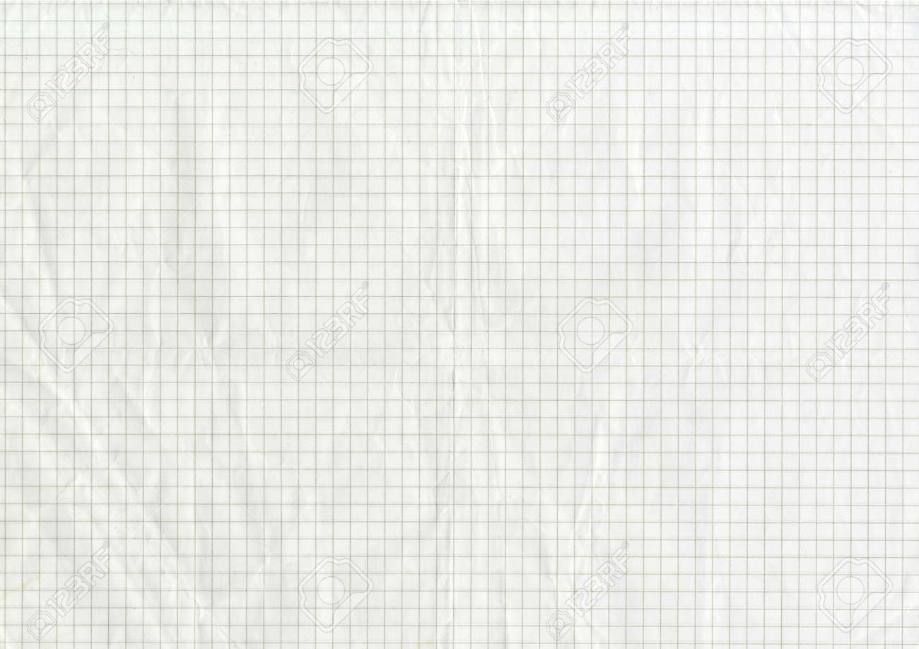 High Resolution Large Image Of A White Uncoated Checkered Graph 