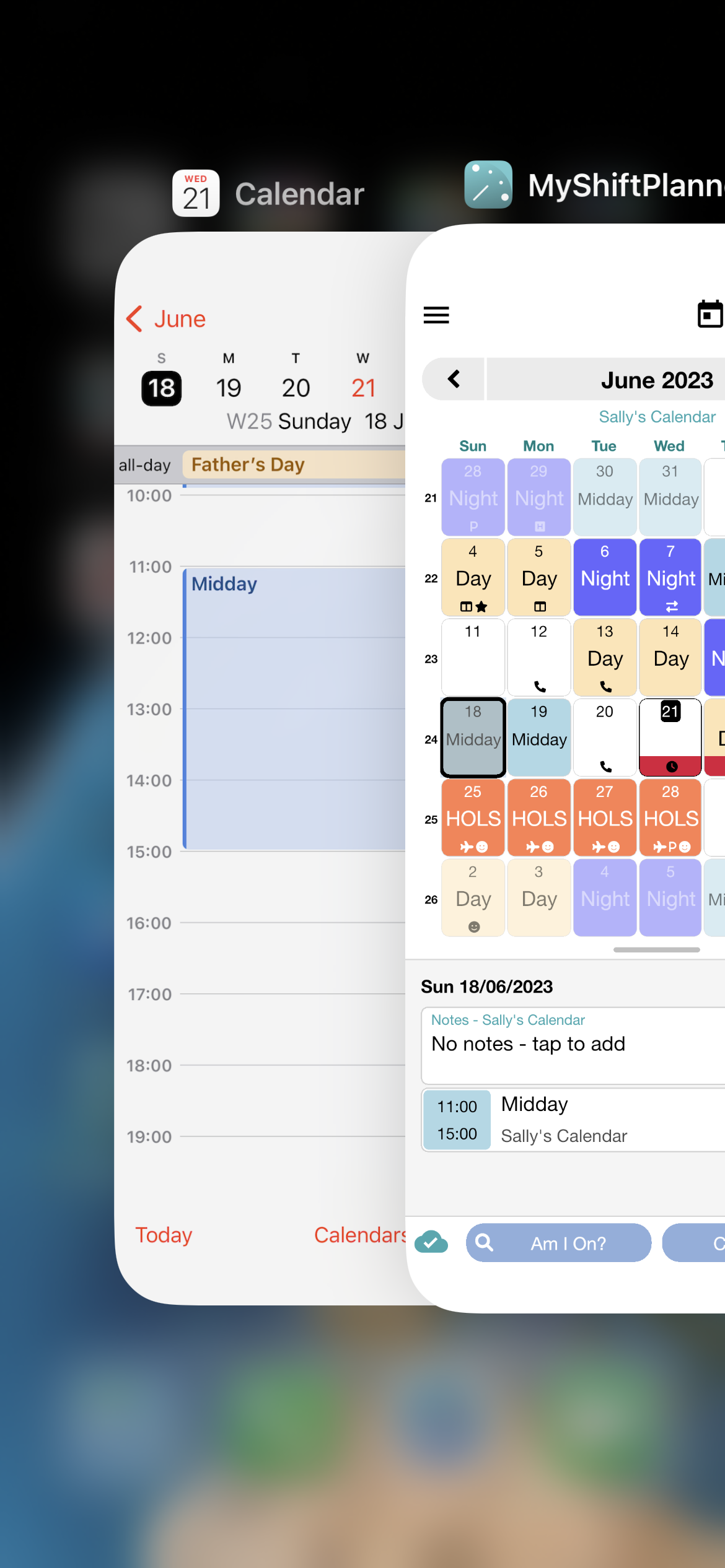 Home MyShiftPlanner