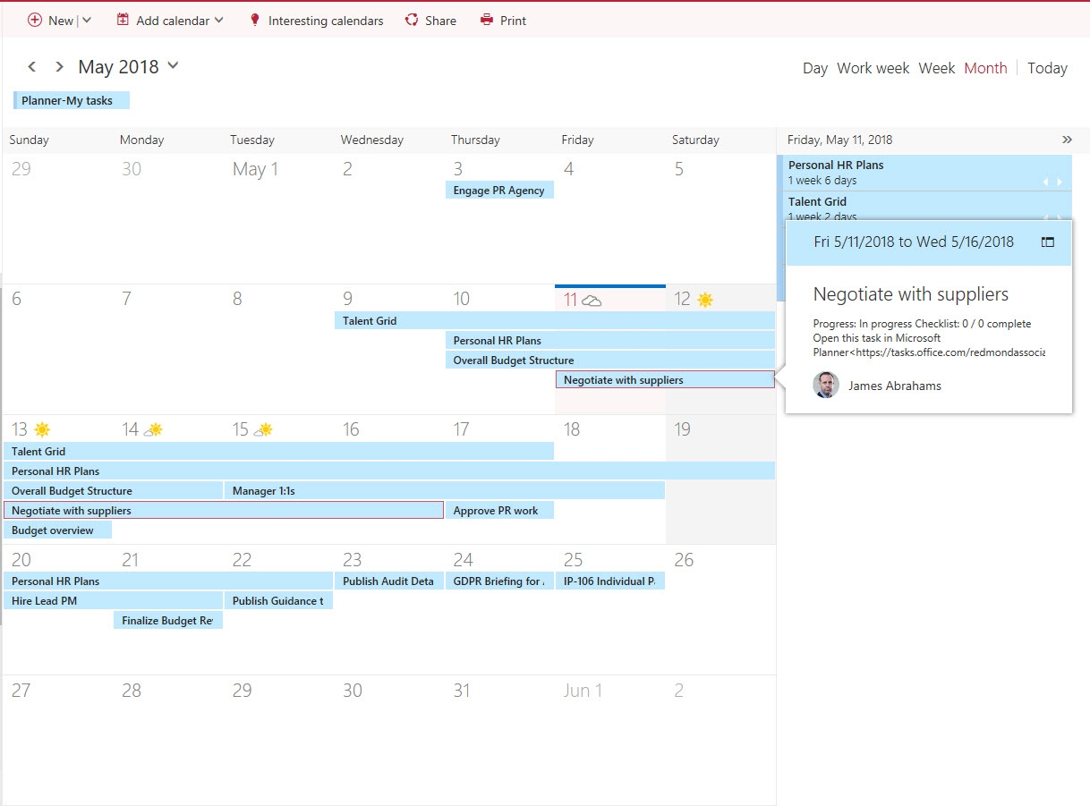 How Planner Synchronizes Its Tasks To Outlook s Calendar Petri 