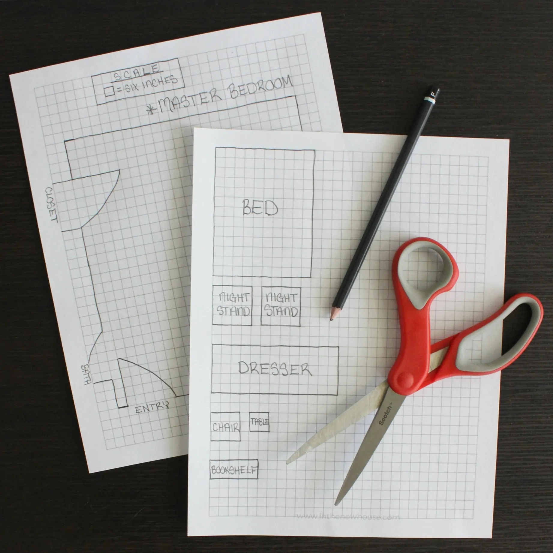 How To Draw A Simple Room Layout Organized ish