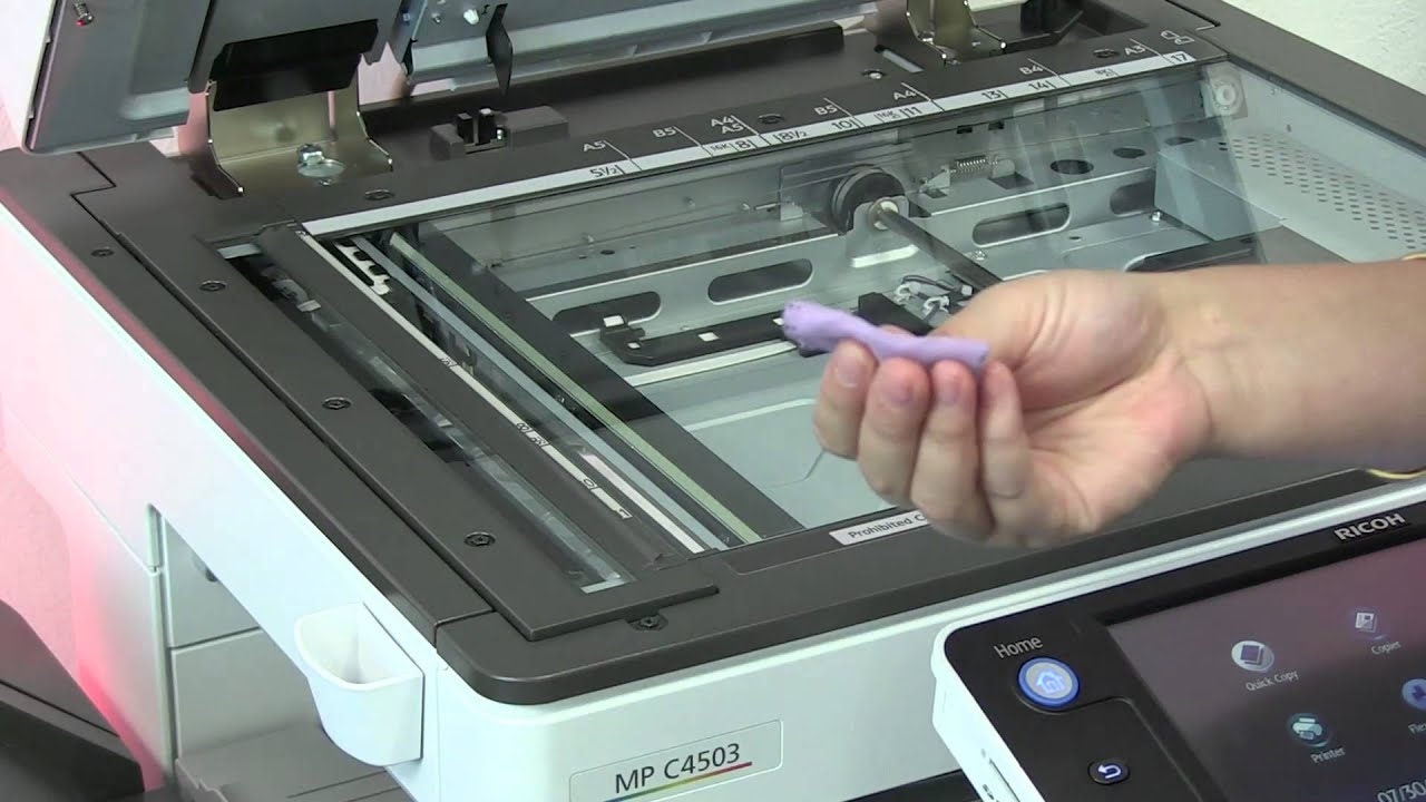 How To Get Those Lines Off Your Copies for Ricoh Copiers R K Black Inc Oklahoma City OK