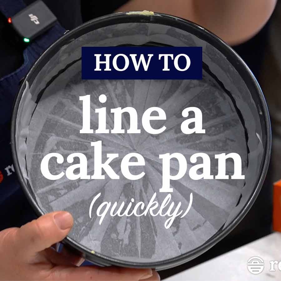 How To Line A Cake Pan With Paper RecipeTin Eats