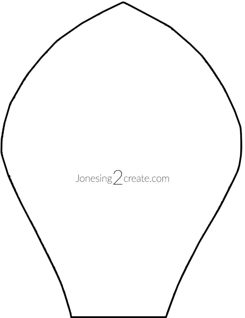 Diy Paper Flower Template Printable