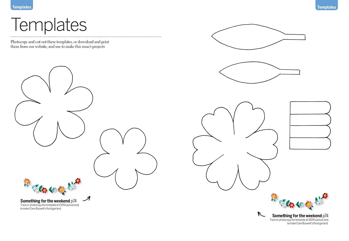 How To Make A Paper Flower Garland Gathered