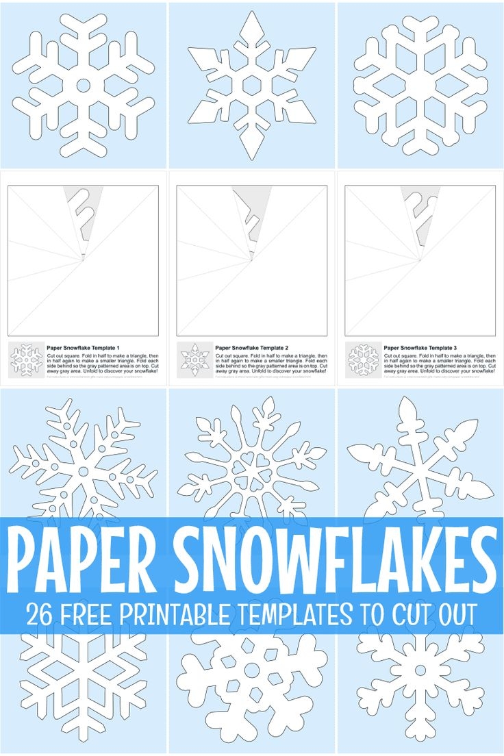 Paper Snowflake Patterns Free Printable