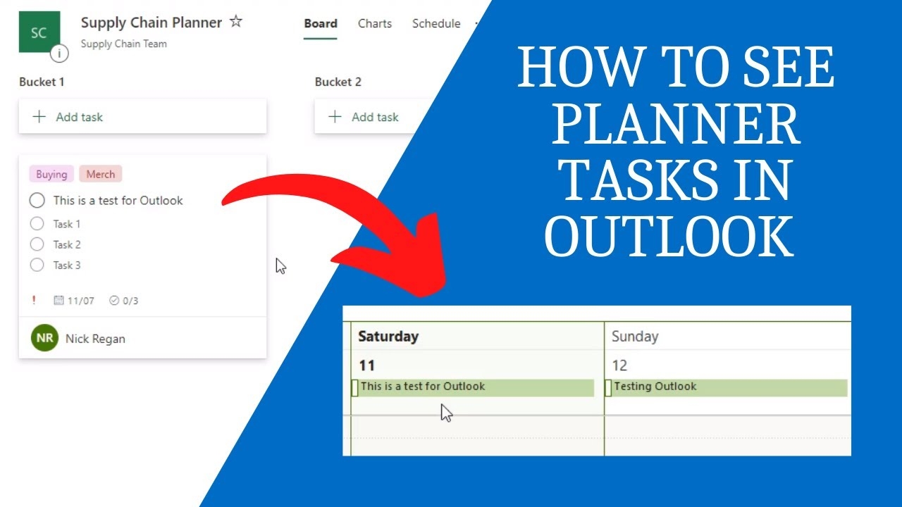 How To See Microsoft Planner Tasks In Outlook Integrate Planner With Outlook 