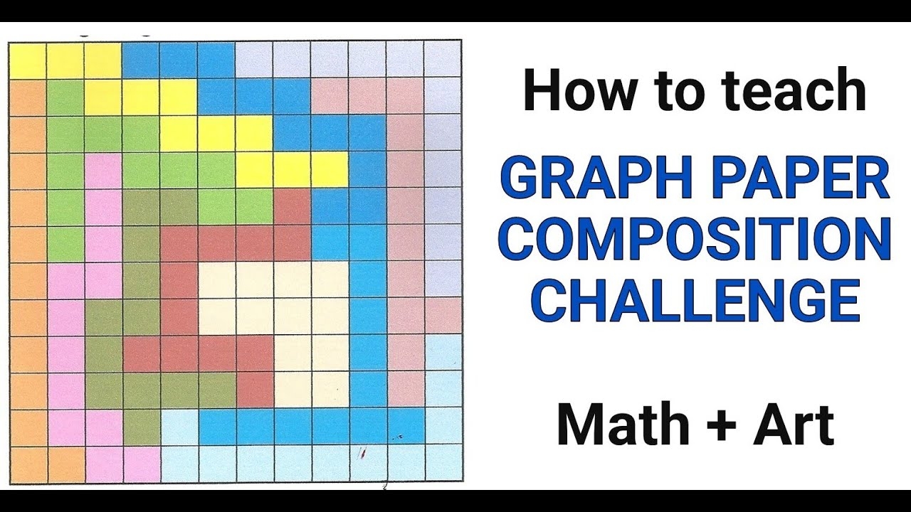 How To Teach GRAPH PAPER COMPOSITION CHALLENGE Composition amp Math In Art Teach Element Of Space