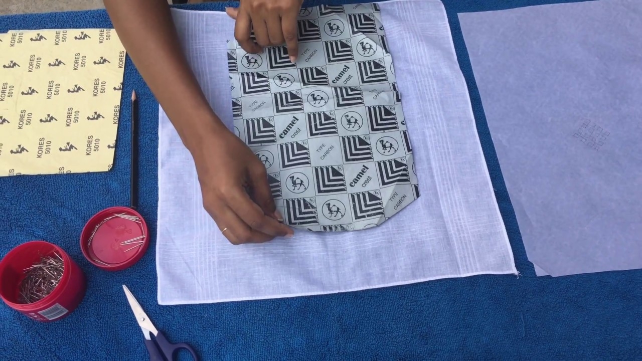 How To Trace The Design On Fabric