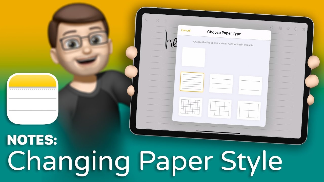 How To Use Lined Paper And Grids In The Notes App For IPad And IPhone