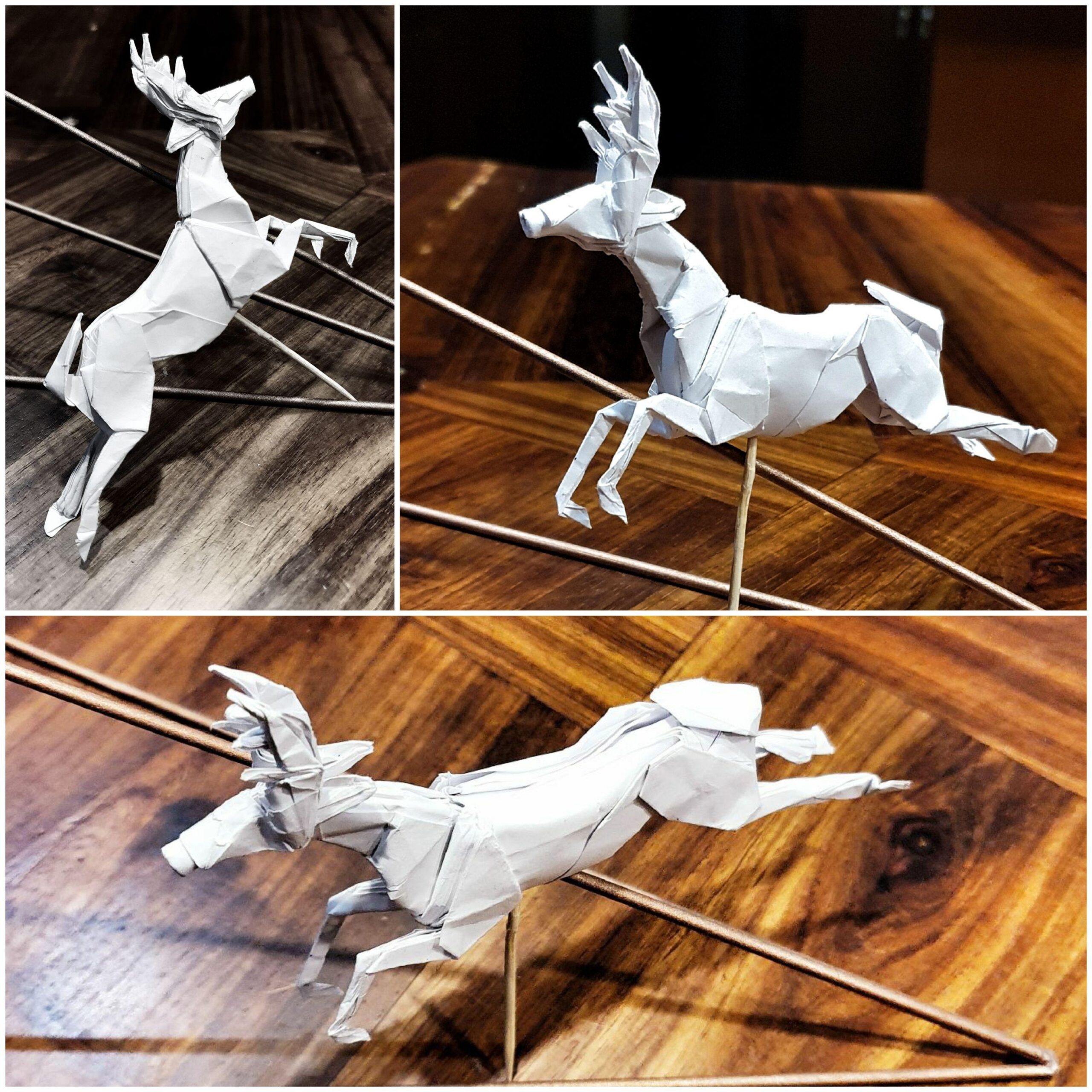 I Folded uh Or Attempted Seth Friedman s Reindeer This Is 