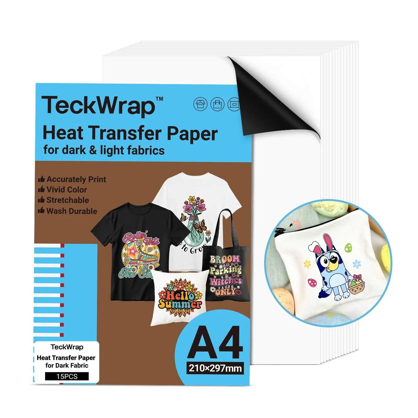 Inkjet Transferpapier F r Den Thermotransferdruck TeckWrap Craft 