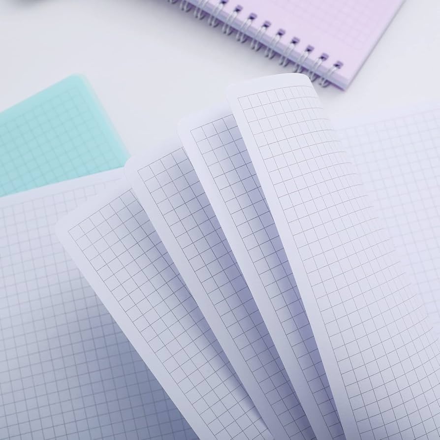 Irmanas Graph Paper Notebook 3 Pack Small Notebooks 10 9 X 14 5 