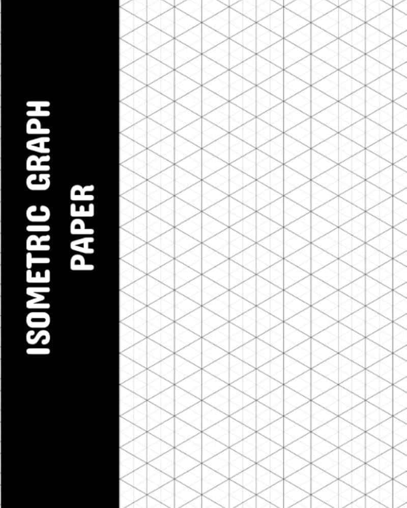 Isometric Graph Paper Isometric Graphing Paper Isometric Paper 