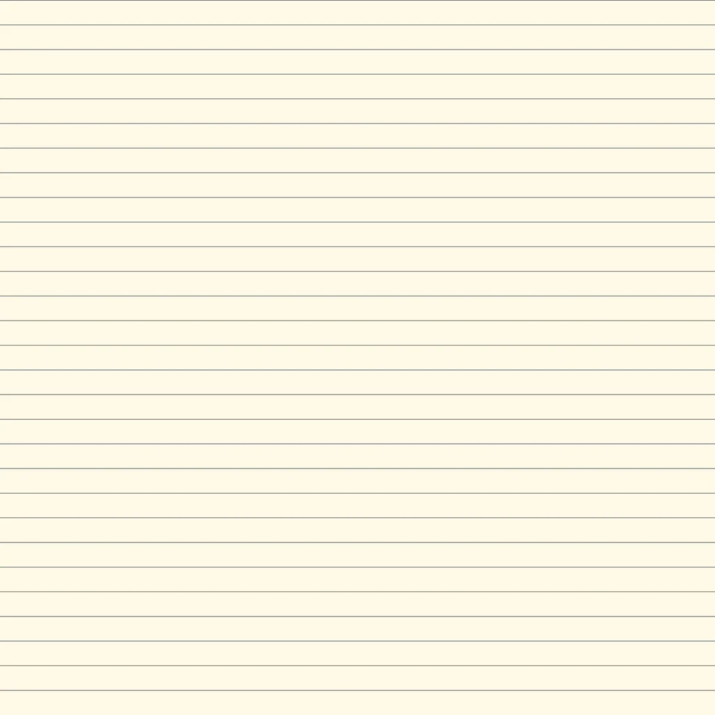 Journal Lines On Ivory Paper