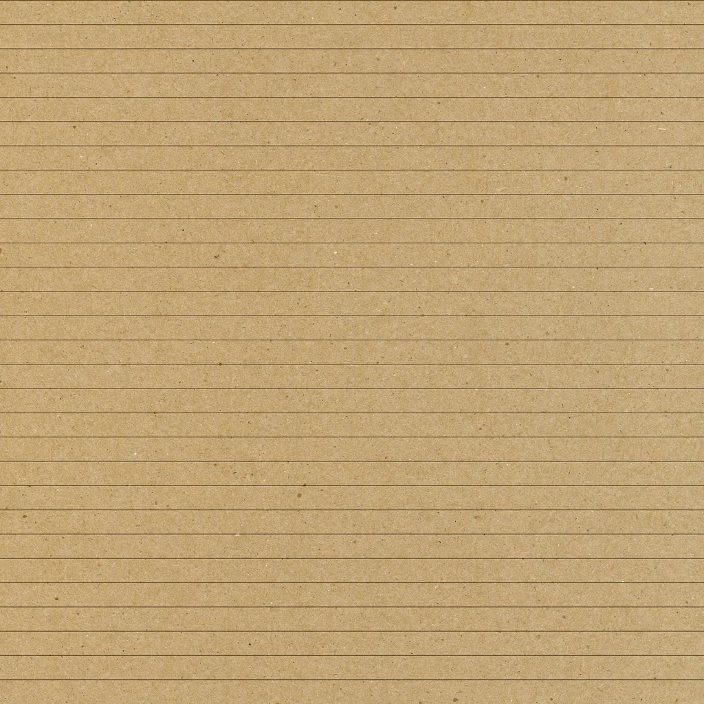 Journal Lines On Kraft Paper