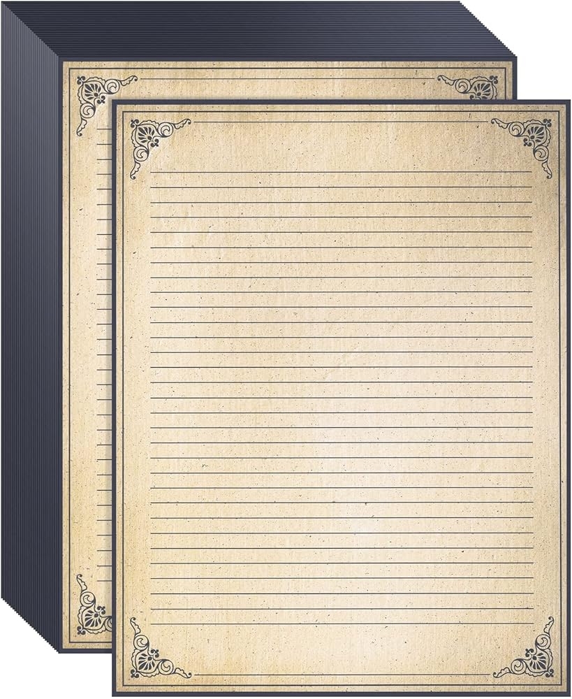 Old Fashioned Lined Paper