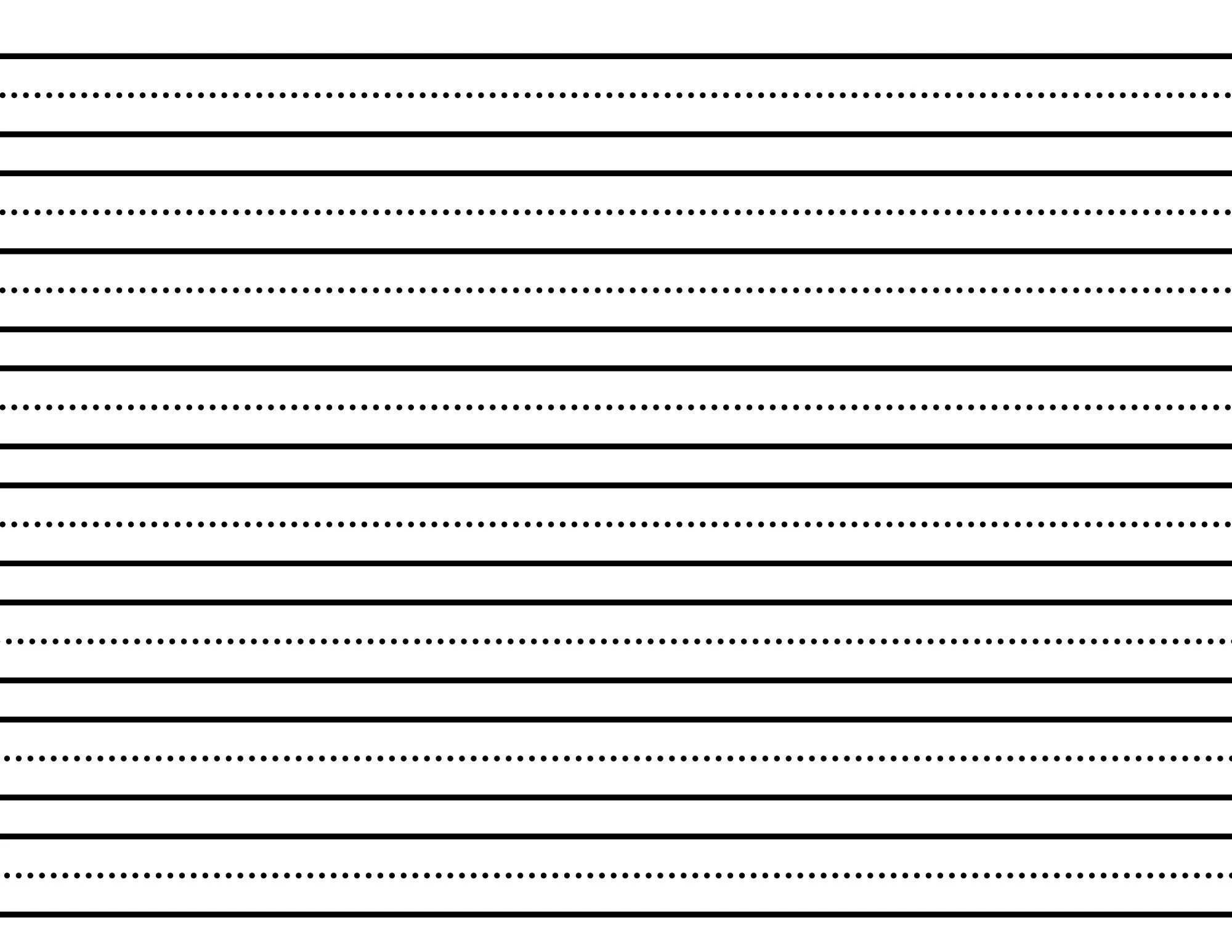 Kindergarten Lined Paper Kindergarten Writing Paper Preschool 