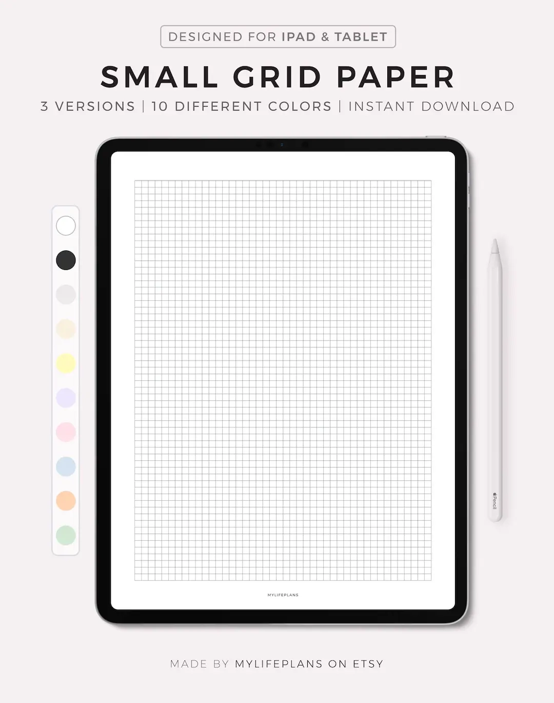 Kleines Raster Papier Kariertes Papier Digitales Template F r 
