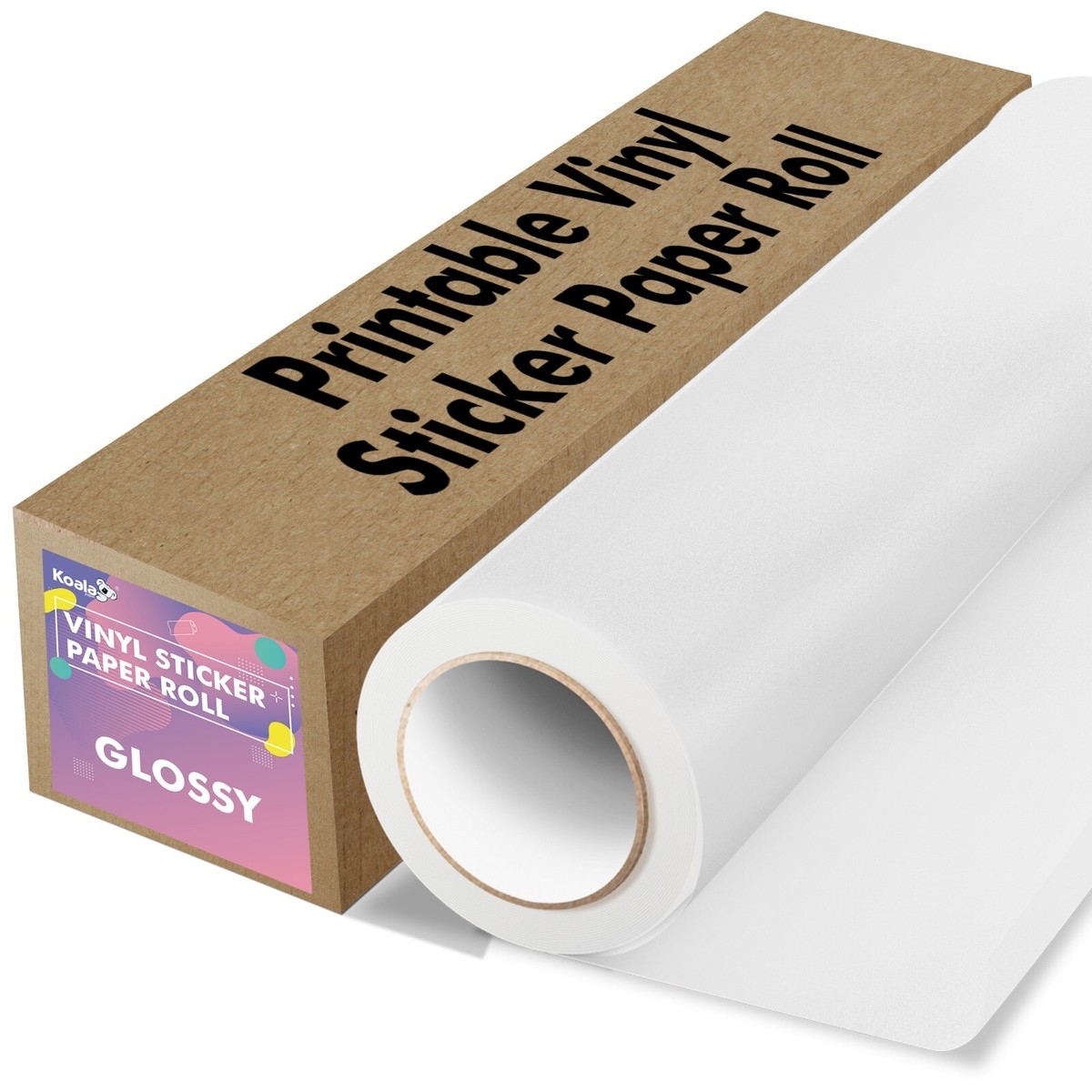 Koala Printable Vinyl Sticker Paper Roll For Inkjet Printer 13 