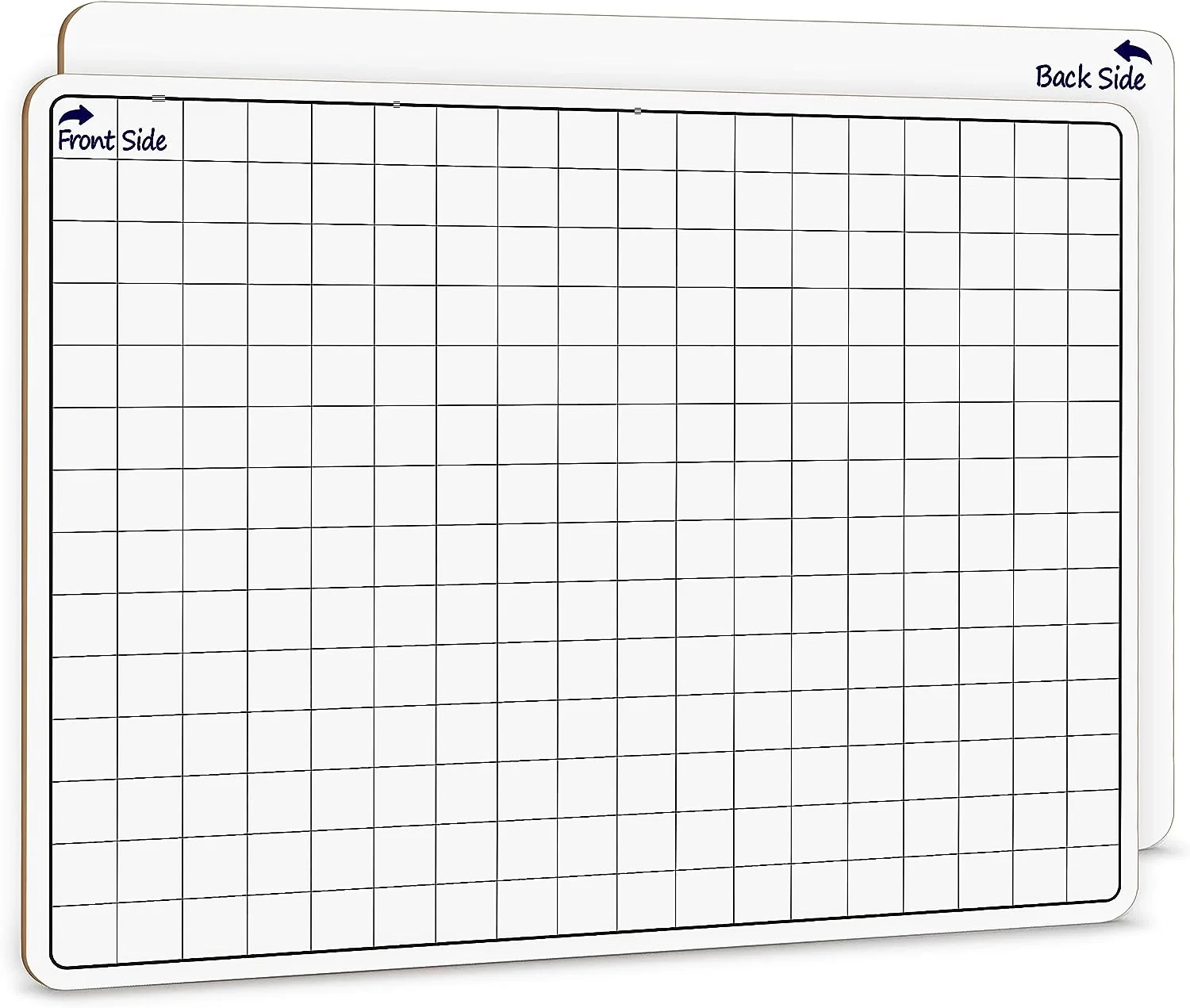 Large Graph Double Sided White Board 11 x14 Scribbledo