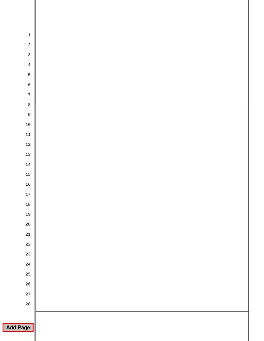 Legal Pleading Template Fill Out Printable PDF Forms