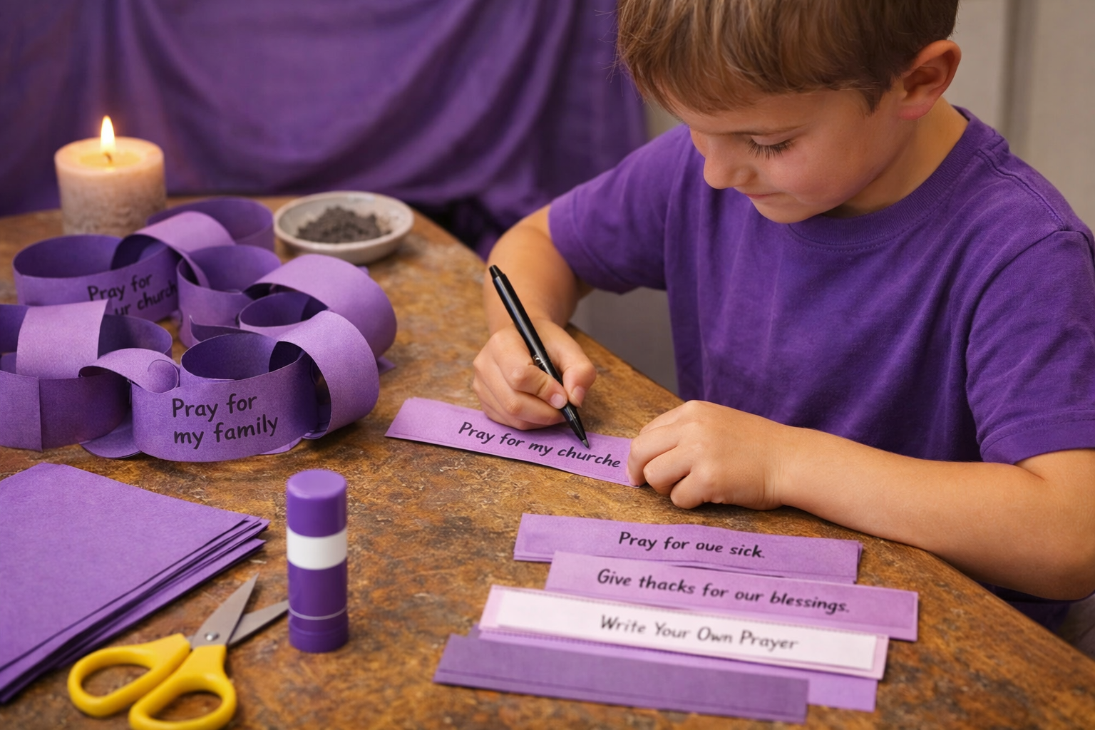 Lenten Prayer Chain