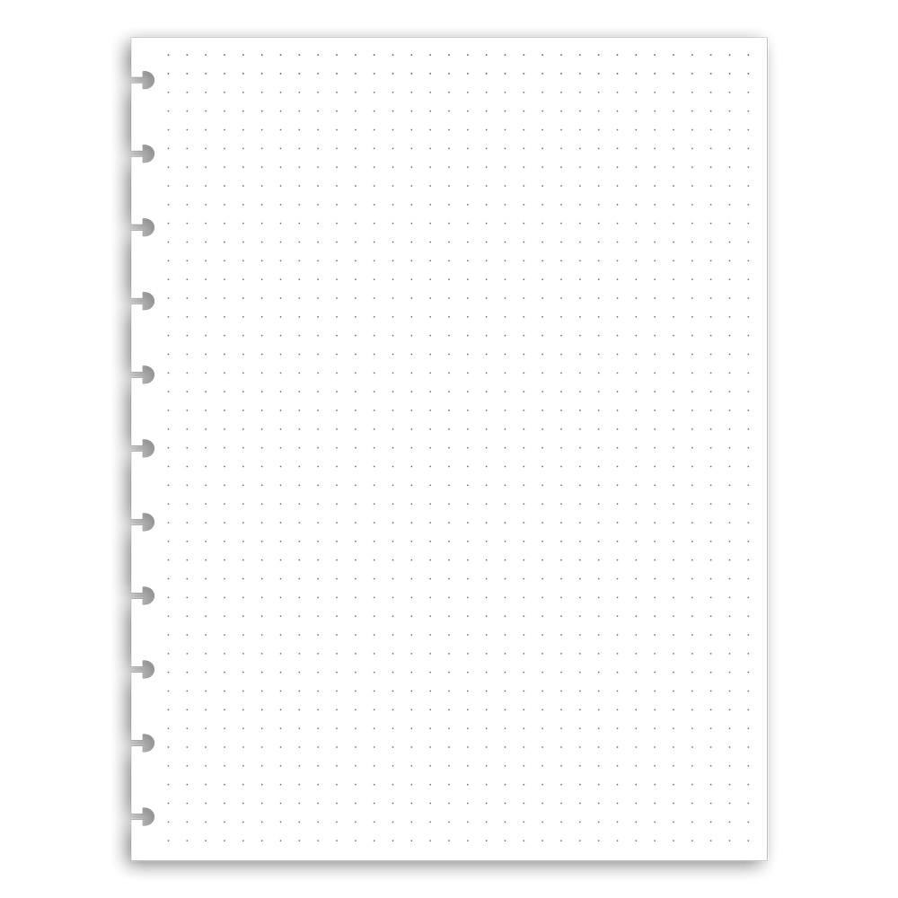 Double Sided Dot Grid Paper Printable