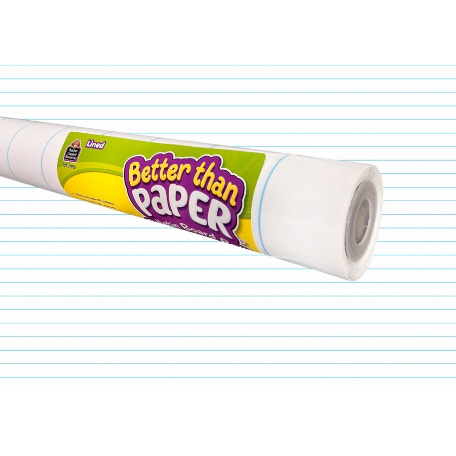 Lined Better Than Paper Bulletin Board Roll TCR77910 Teacher 