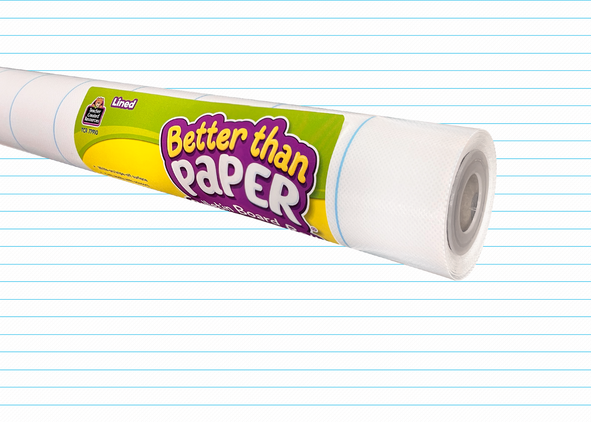 Lined Better Than Paper Bulletin Board Roll TCR77910 Teacher 