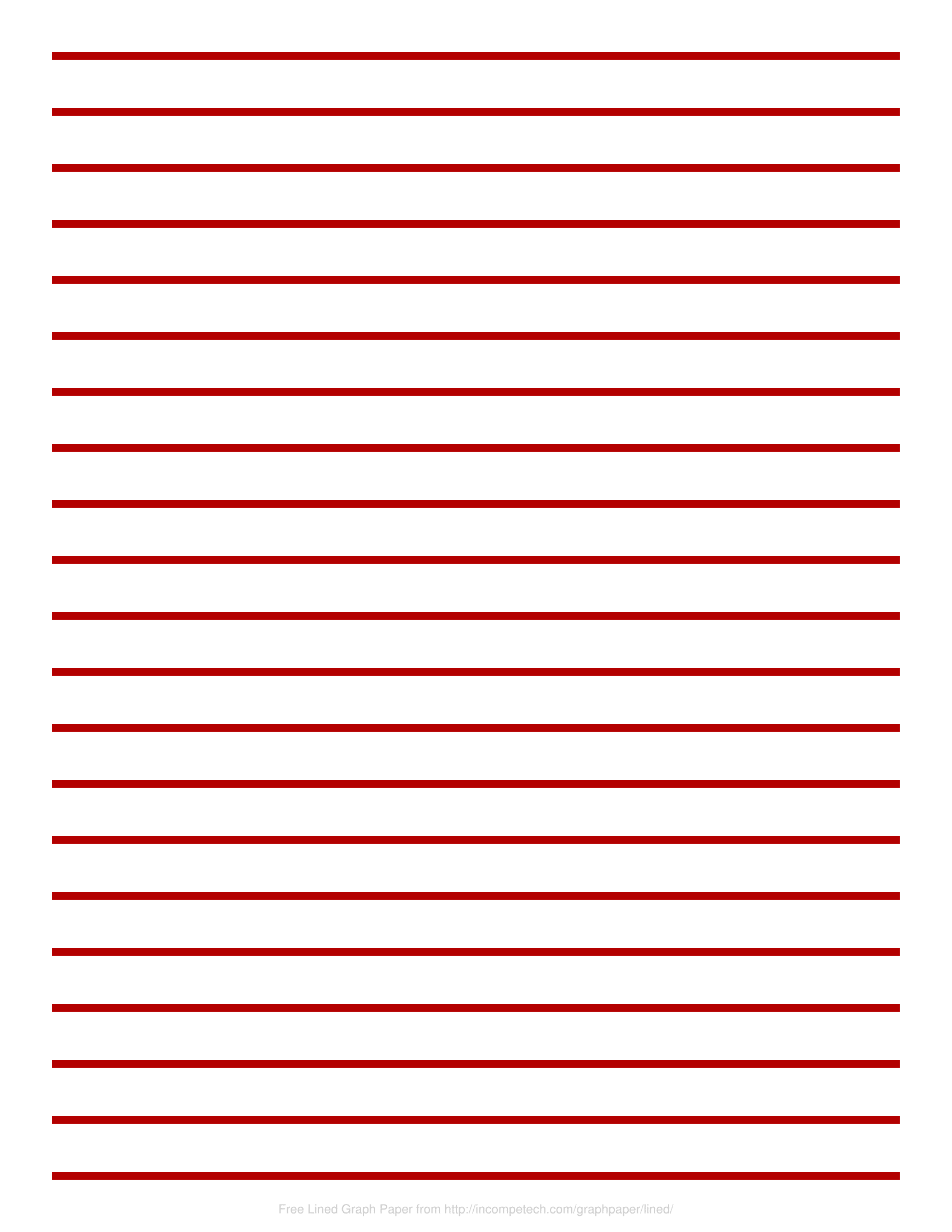 Paper With Line